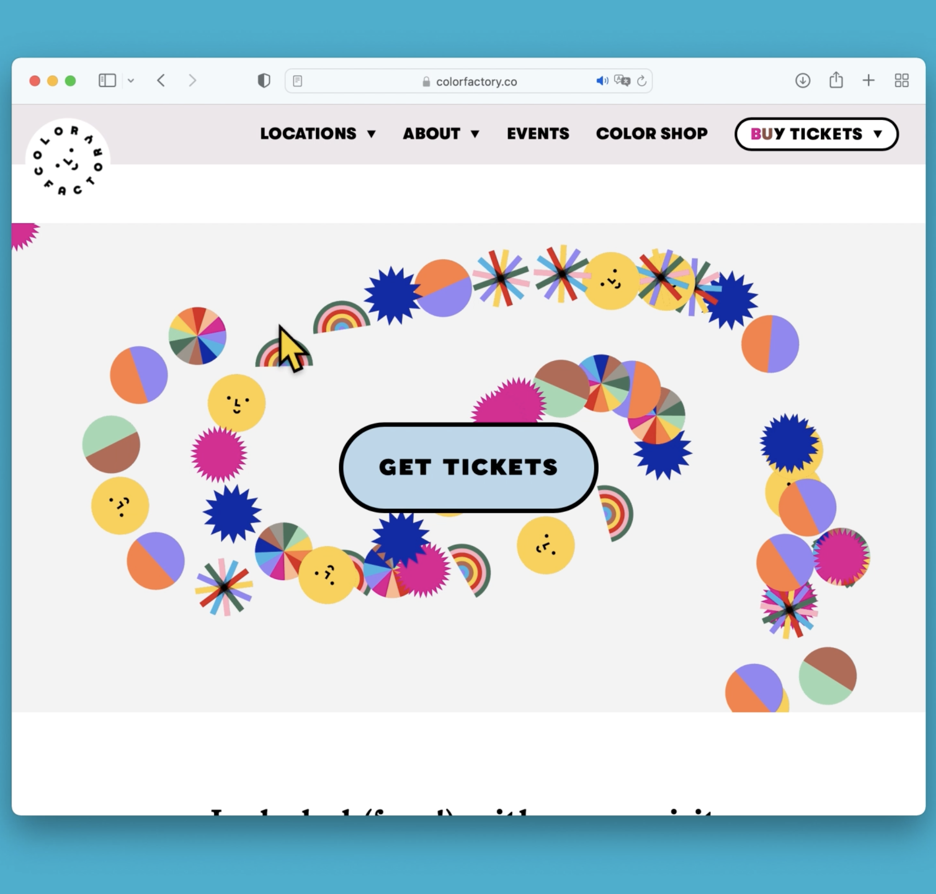 Website: Color Factory