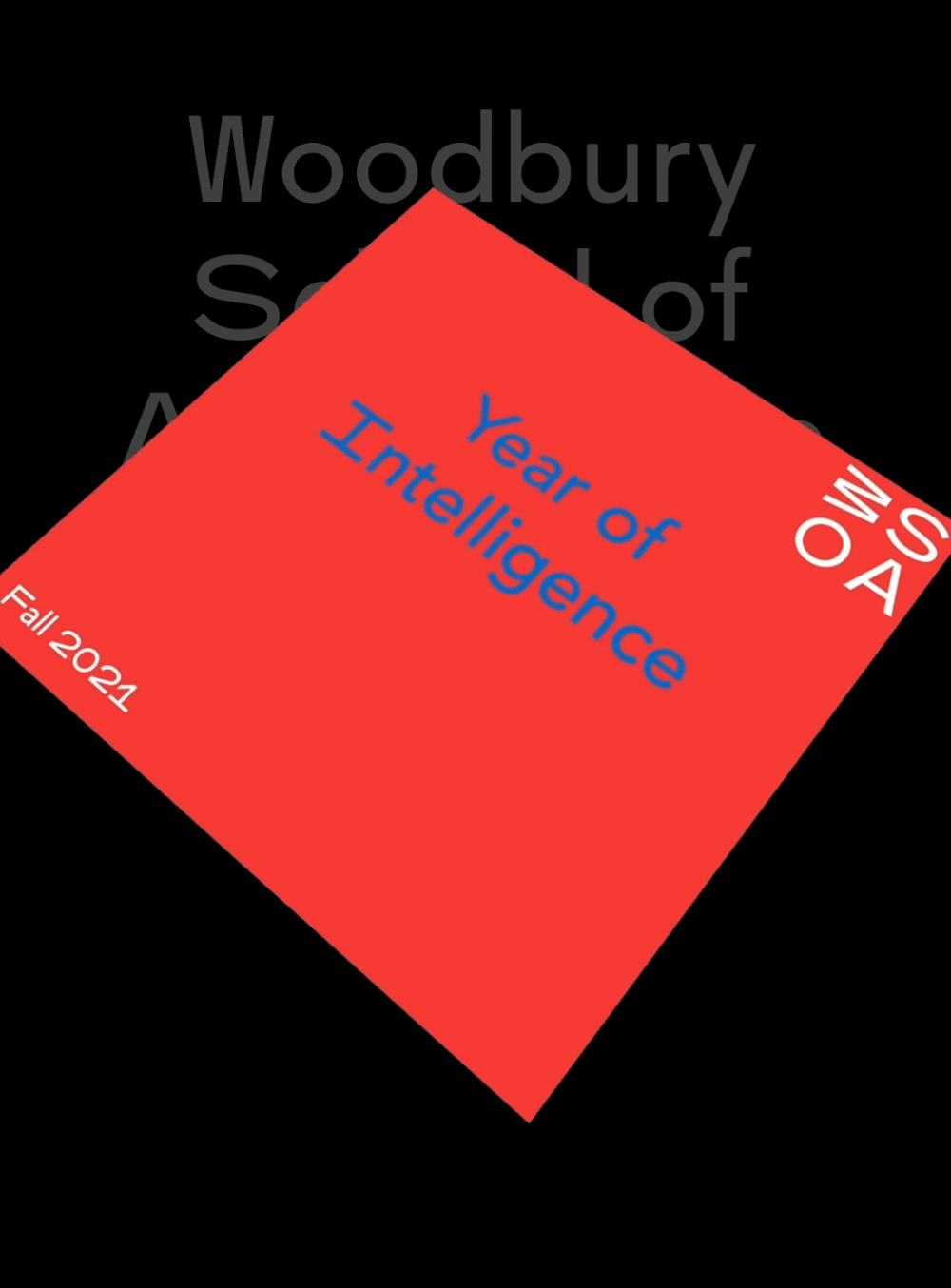 Motion: Woodbury School of Architecture Announcement Posters